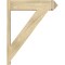 Ekena Millwork Traditional Arts & Crafts Rough Sawn Outlooker, Douglas Fir, 8"W x 32"D x 40"H OUT08X32X40TRA03RDF - alternate 2